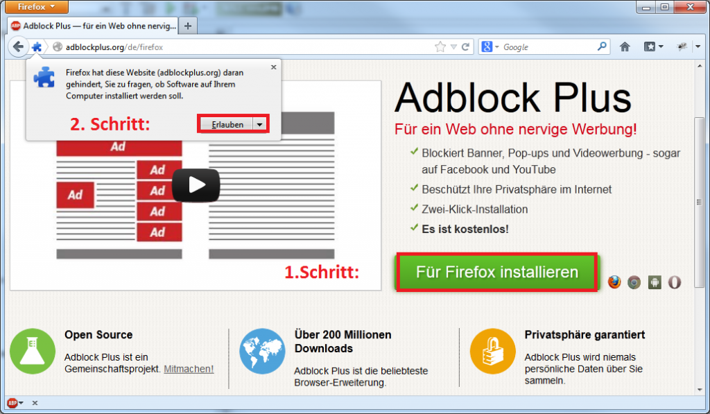 Firefox Addblocker